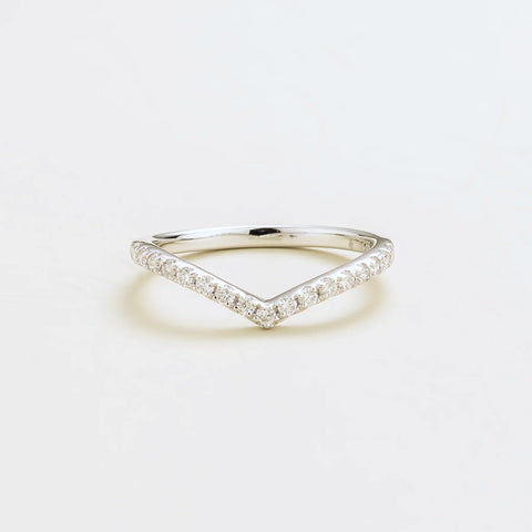 Order Online Kasso White Gold Ring Set With Diamond Bespoke Jewellery From London