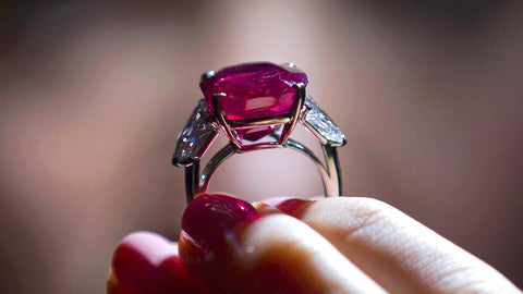 The “Sunrise Ruby”, a 26-carat stone, fetched $30M at a Sotheby’s auction in 2015, making it one of the most expensive coloured gemstones ever sold. 