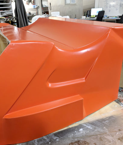 Fiberglass Mold for Carbon Fiber Spoiler Wing