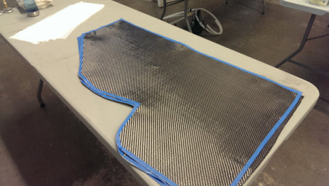 DIY Custom Carbon Fiber Fenders Lay-Up