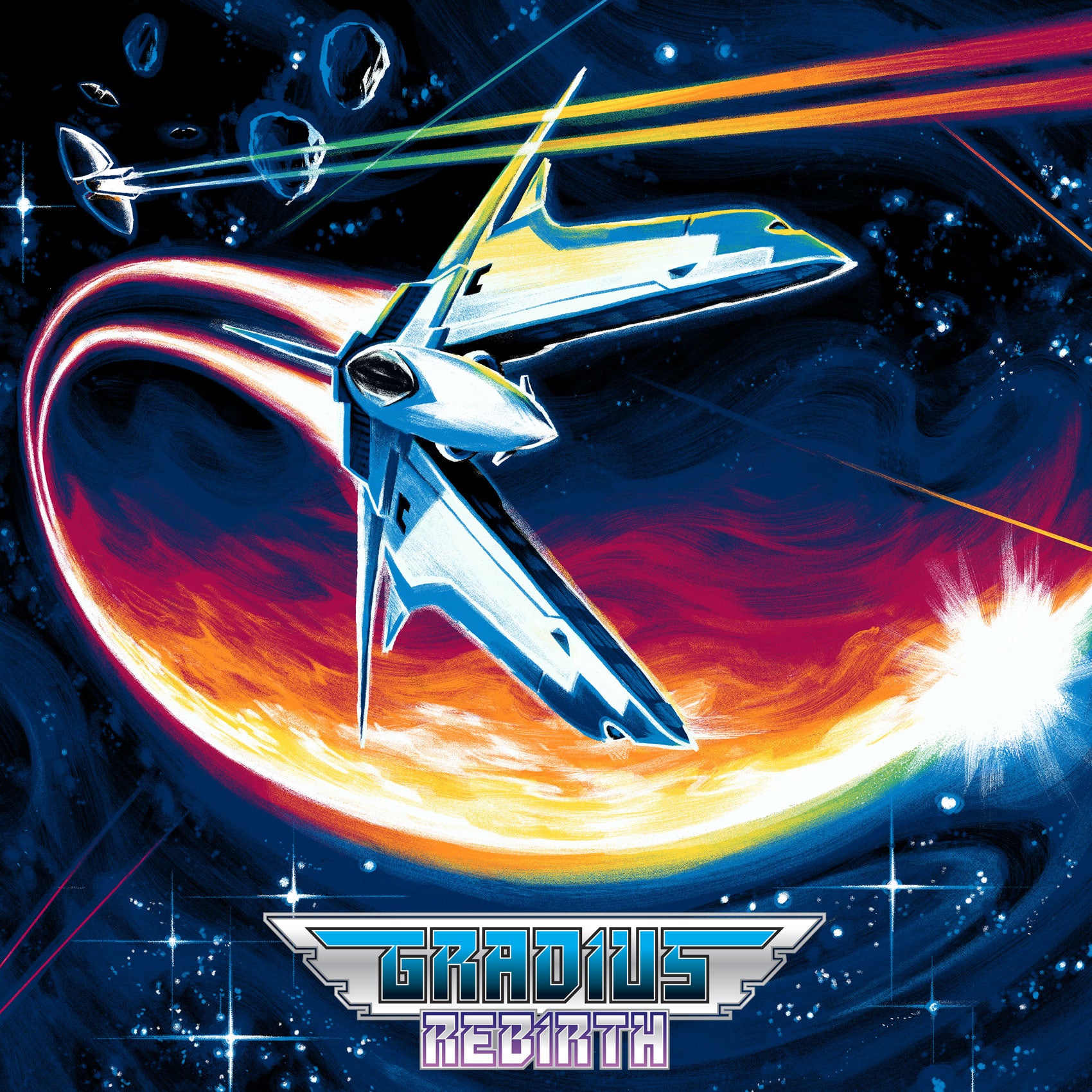 gradius rebirth replay score stage size