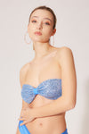 Bikini top fascia in paillettes petitluxe