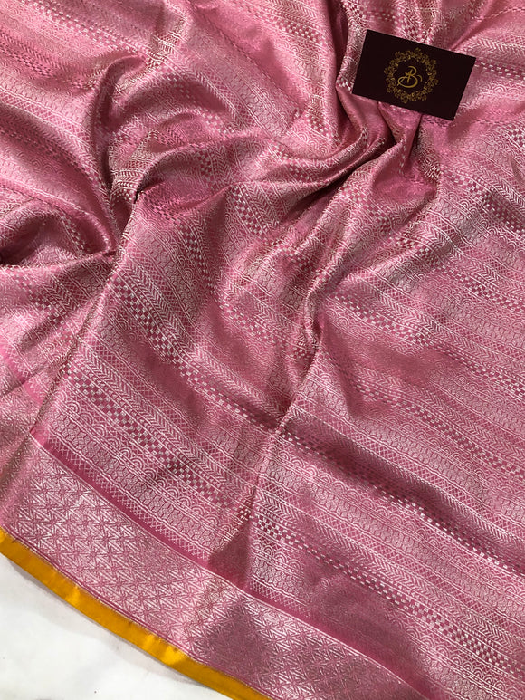 Katan Silk Saree - Aura Benaras