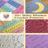Crochet Baby Blanket Patterns Collection