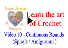 How to crochet amigurumi Video 