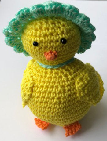 Chick in Easter Bonnet 