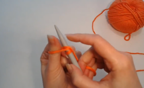 Learn How to Knit Cast On Thumb Method