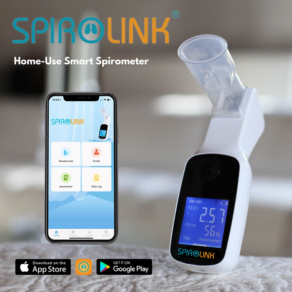 CMI Health - SpiroLink smart at home digital Spirometer 