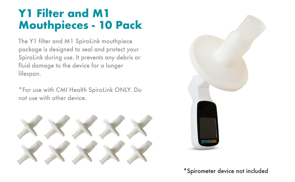 CMI Health Y1 M1 Filter for SpiroLink Smart Digital Spirometer