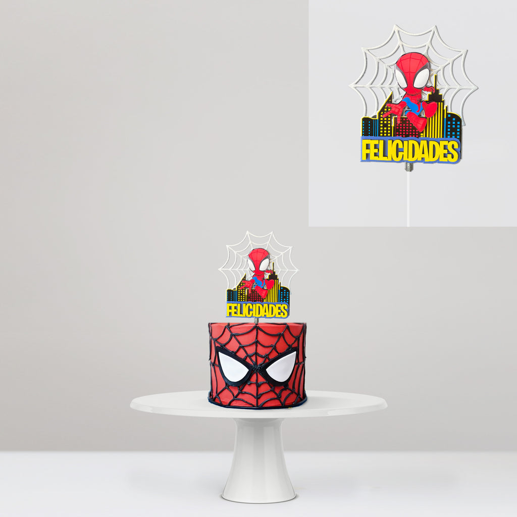 Cake Topper Happy Birthday Círculo – topperland