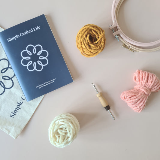 Waves Punch Needle Kit by Loops & Threads®