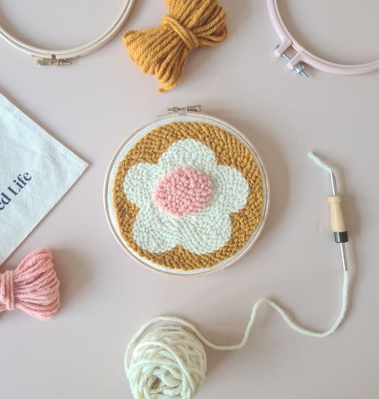 Wave DIY Punch Embroidery Kit – plumdiddle