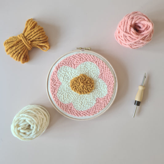 Wave DIY Punch Embroidery Kit – plumdiddle