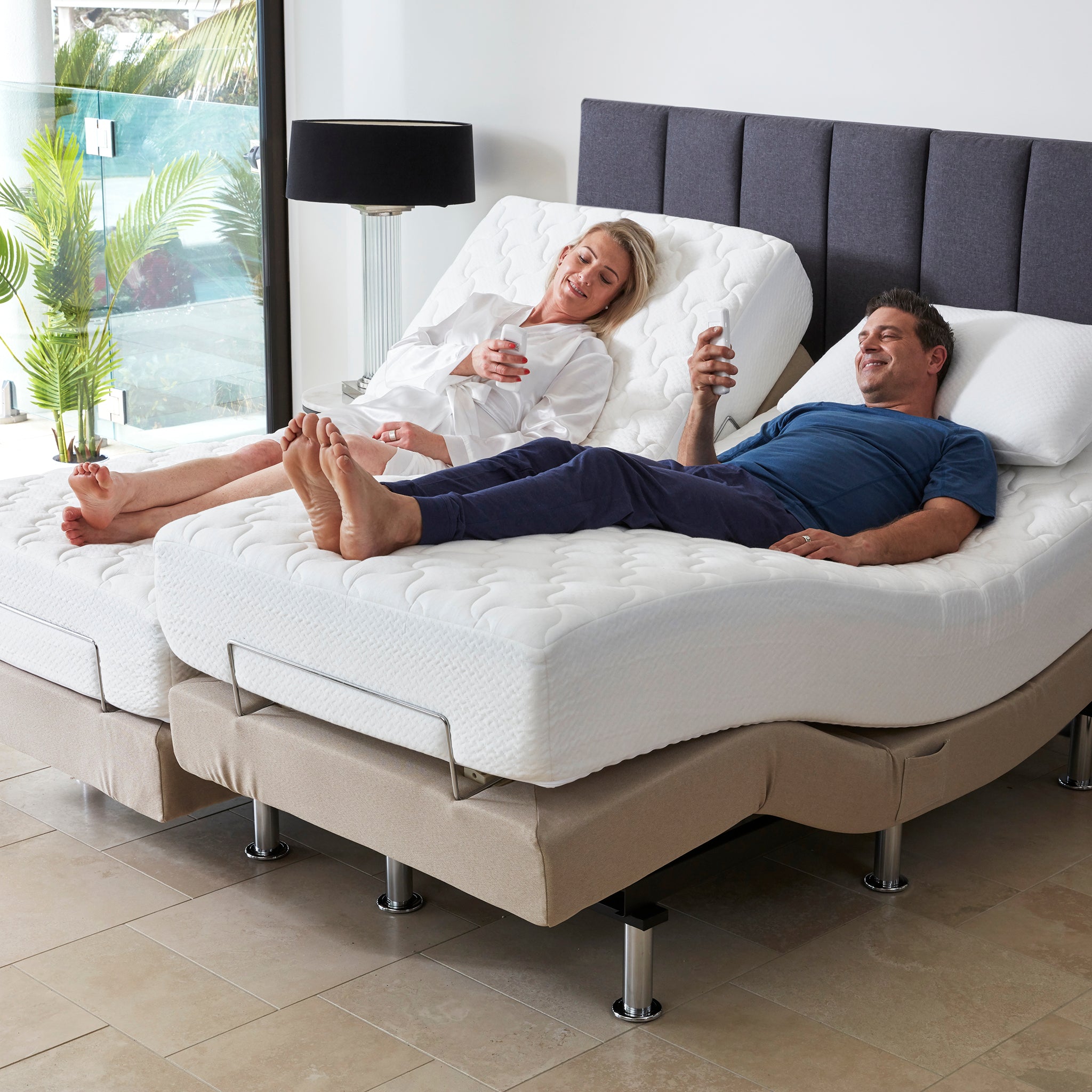 Perfect Fit™ Adjustable Massage Bed (Split-Queen) | Bambillo AU