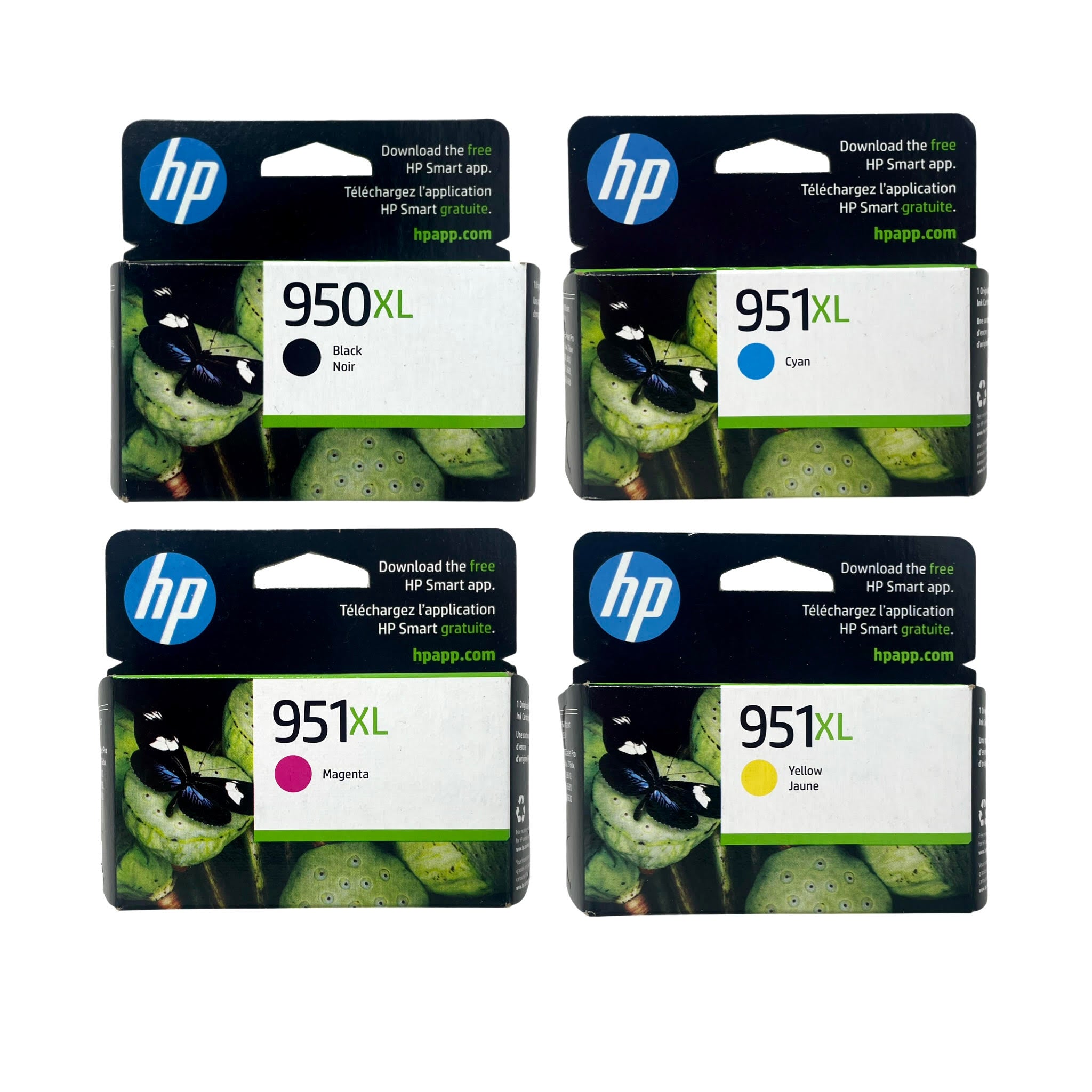 ✓ Pack 4 cartouches compatibles HP 950XL/951XL couleur pack en