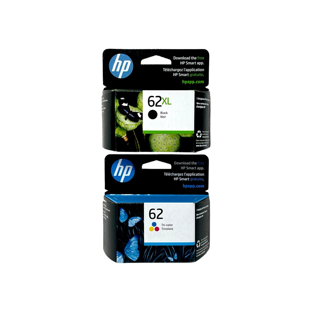 ritme Betekenisvol pindas HP 62XL / HP 62 Ink SET - Combo 2 Pack - Black Tri Color - Original HP