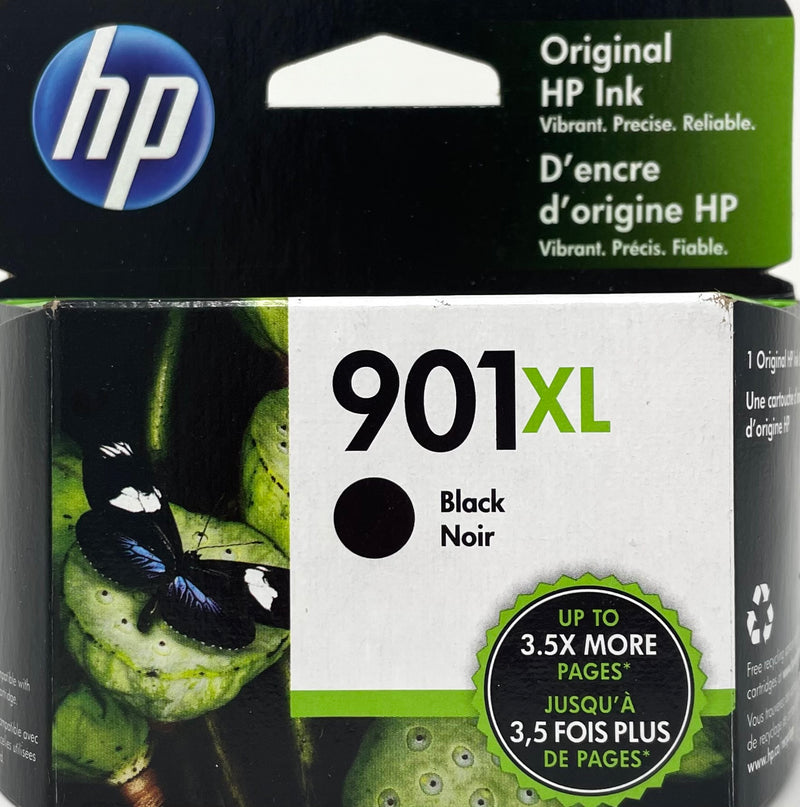 Genuine Hp 901xl Black Ink Cartridge Cc654an140 High Yield 6556