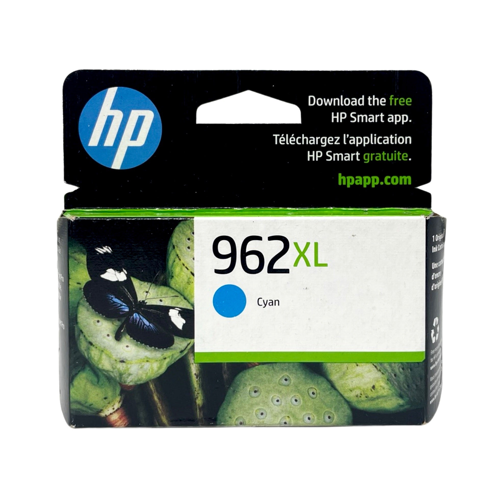 HP 962XL High Yield Ink Cartridge - Cyan - Original HP Ink Cartridge (3JA00AN)