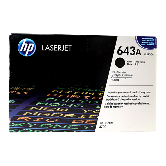 Discount HP Color LaserJet 4700dn Toner | Genuine HP Printer Toner Cartridges
