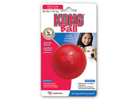 Kong Dog Solid Rubber Ball
