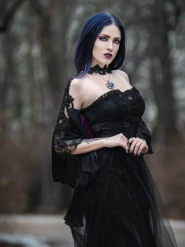Dark In Love Black Swan Jurk | Alternatieve Kleding en Goth Kleding