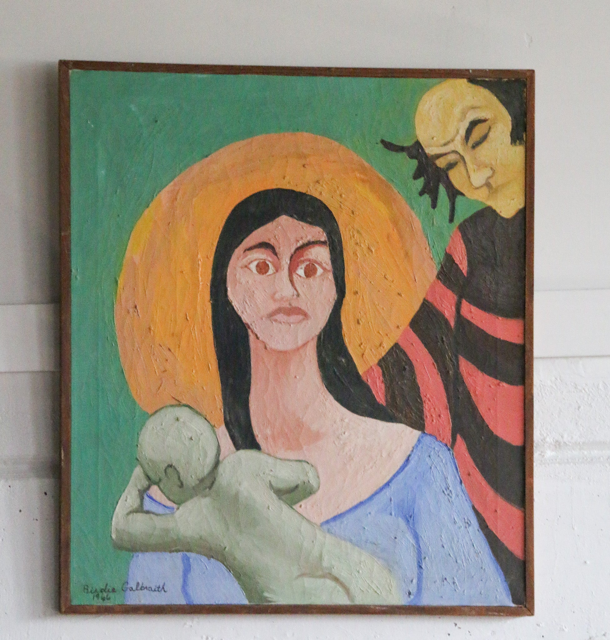 1965 Circa Vintage Oil Painting