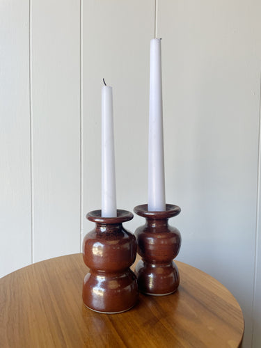 Milk Glass Candle Stick Holders – Brick Alley Co.