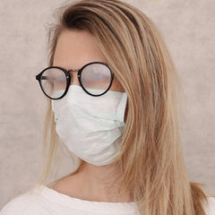 Angelaufene Brillengläser wegen Masken - Mundschutzmasken für Brillenträger