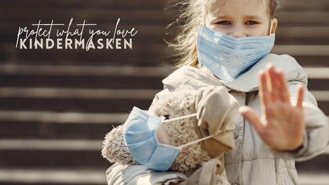 Kinder Masken Schutzmasken FFP2 Masken Farbig 