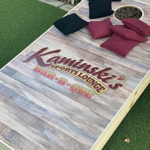 custom made cornhole boards