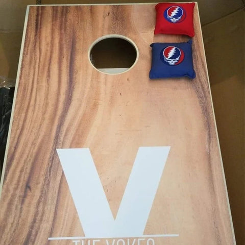 cornhole slide shot