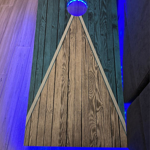 LED cornhole boards