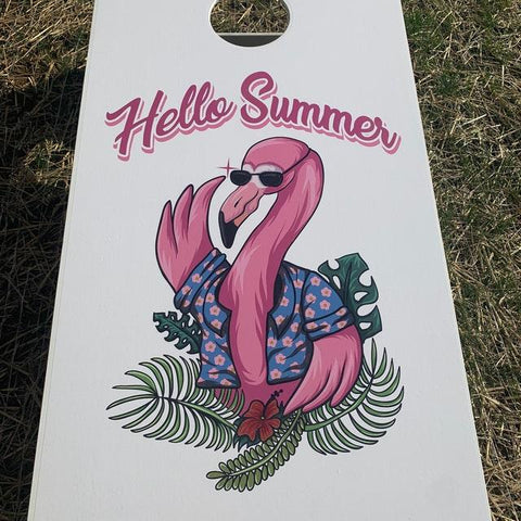 custom designed corn hole boards