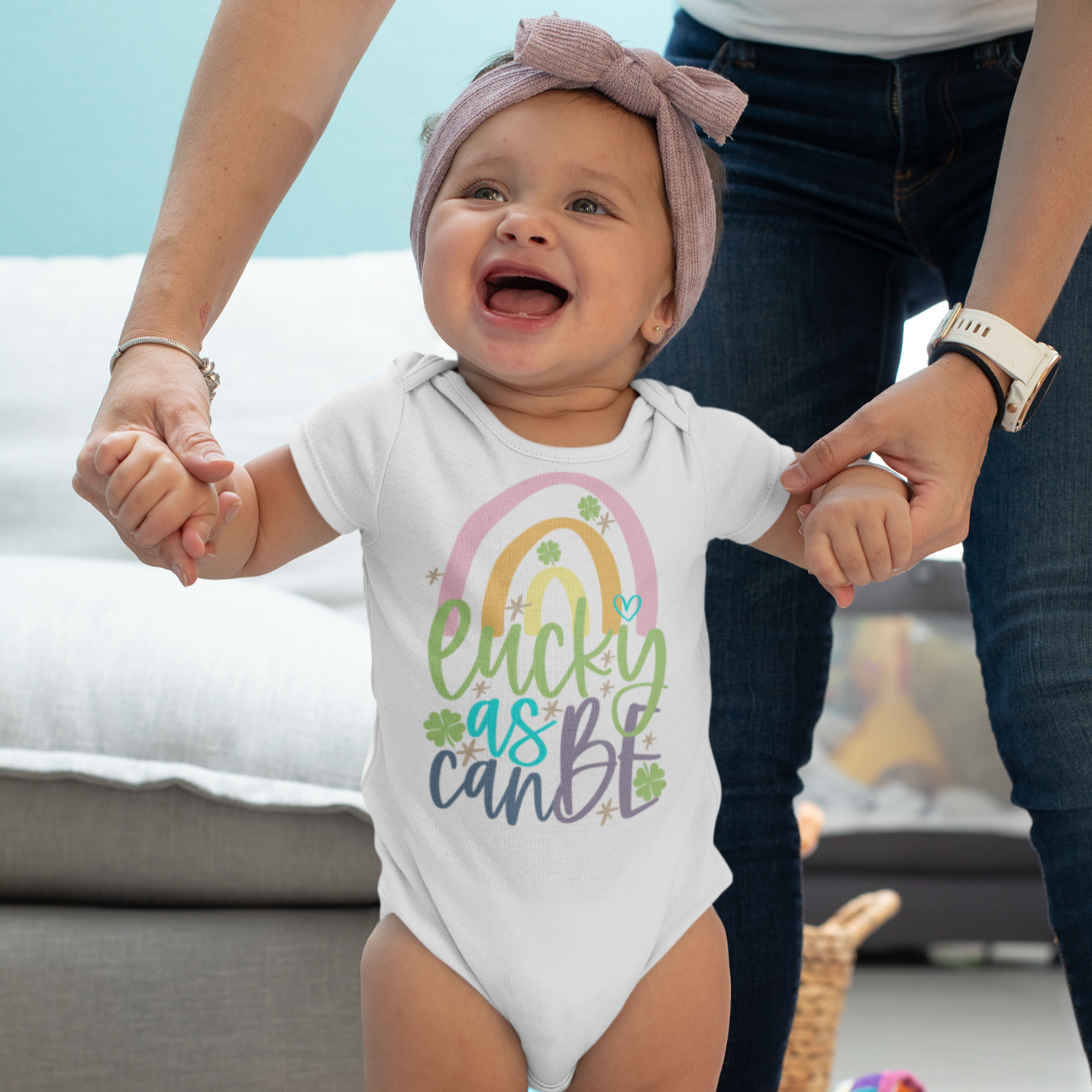 Lucky as Can Be Infant One-Piece