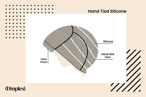 Dimples | Hand Tied Silicone Wig Cap