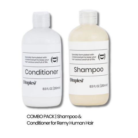 COMBO PACK | Shampoo & Conditioner for Remy Human Hair