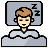 Illustration of a restorative night's sleep