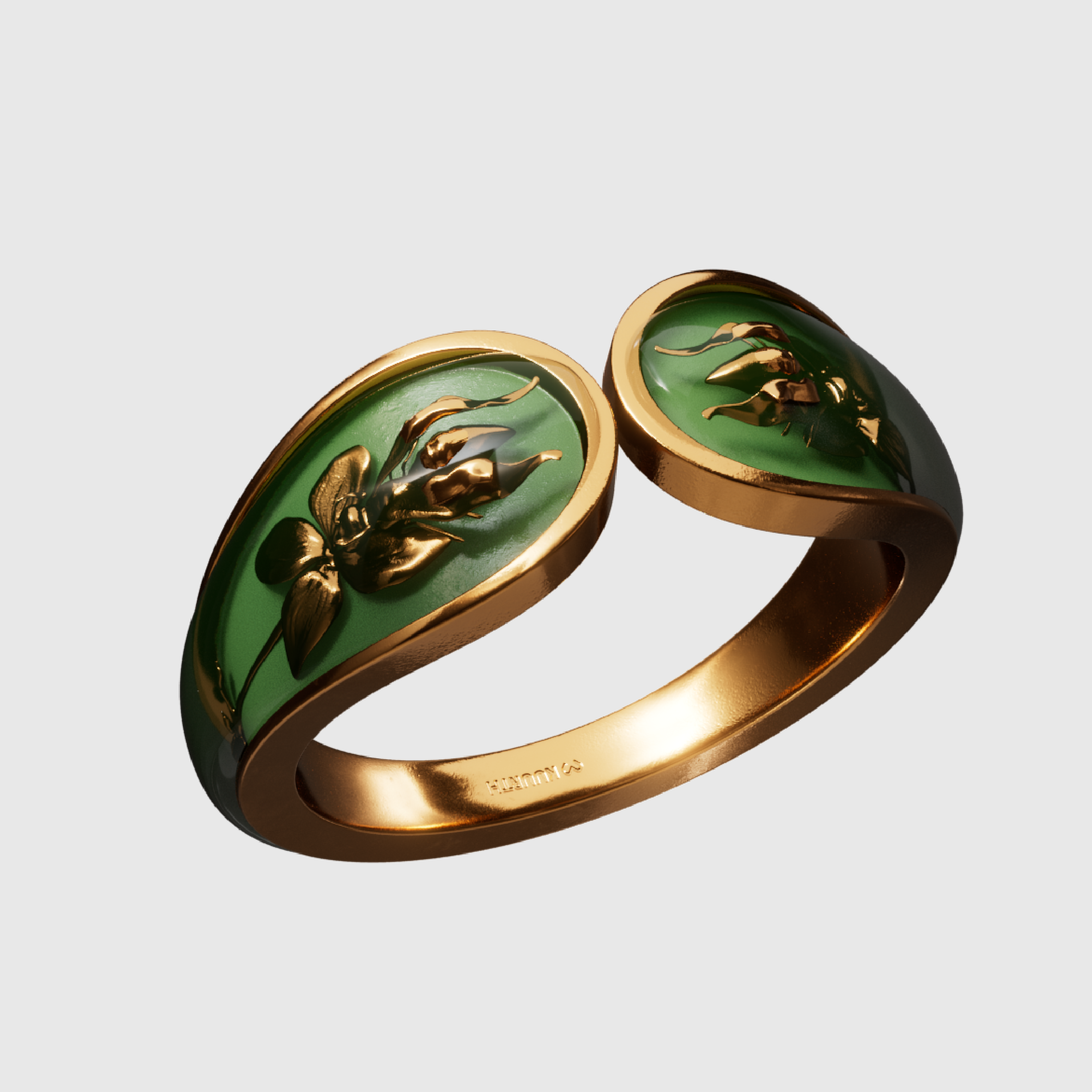 Buy 22KT Gold Finger Ring Online | Exclusive Finger Ring designs for Women  | PC Chandra