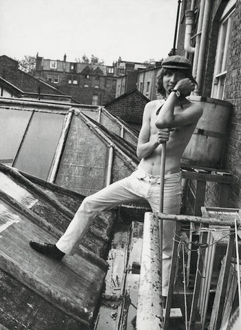 Portrait of Barney Bubbles, West London, 1967