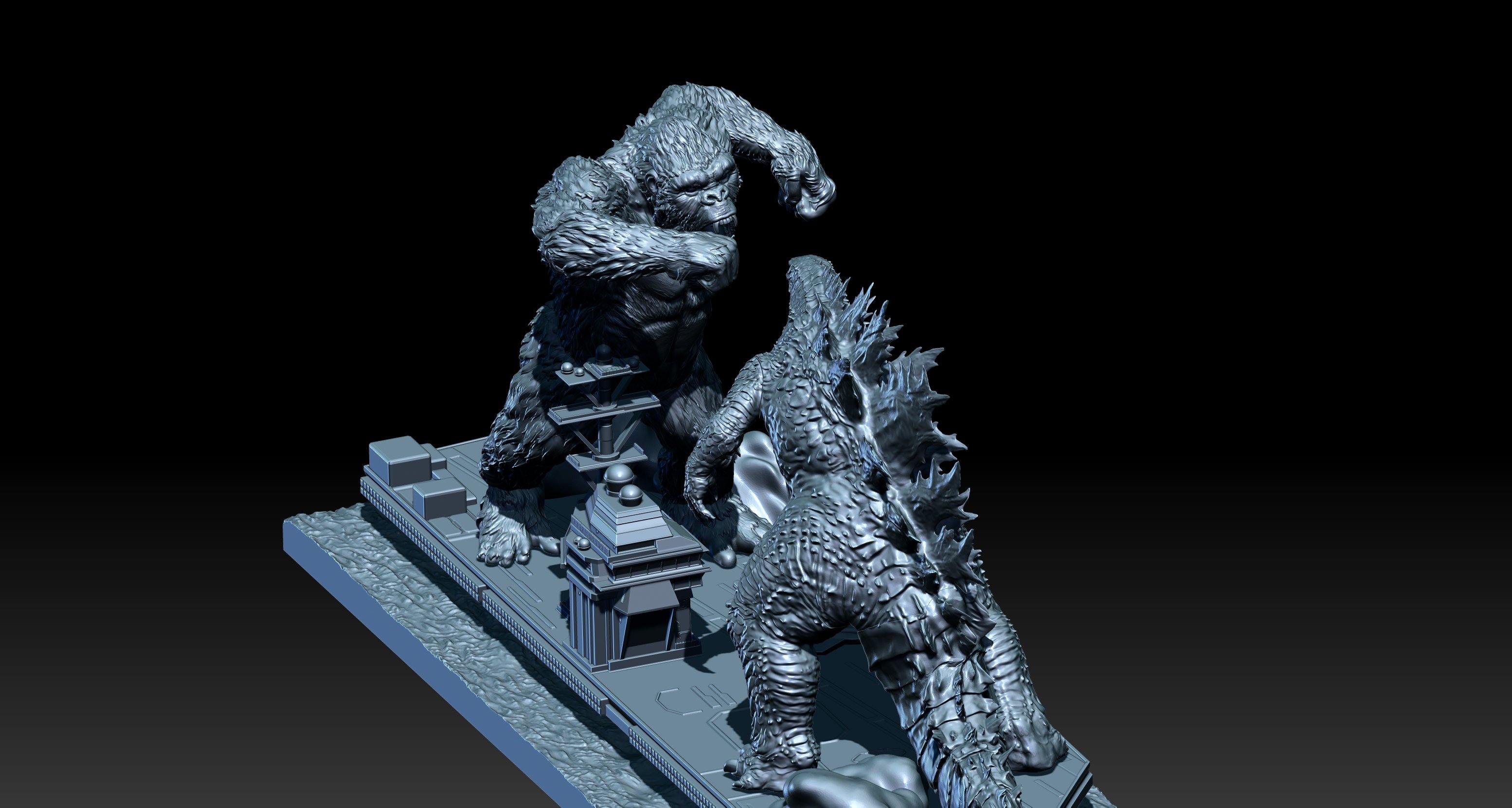 Godzilla Vs Kong Stl Nikko Industries 