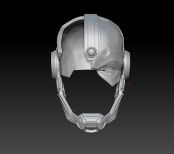 dc cyborg helmet