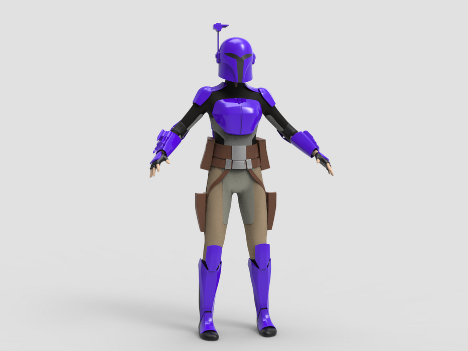 Sabine Wren Armor STL — Nikko Industries