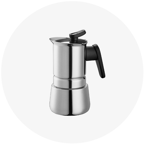 Sophia - Stove Top Espresso Coffee Maker - (6 Cup) – Cerini Coffee