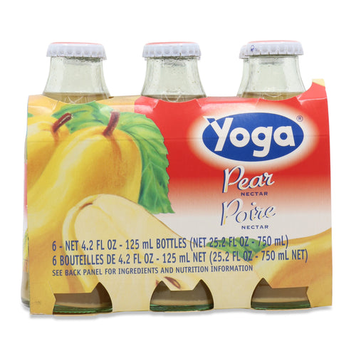 Yoga Juice Peach Nectar 6 Bottles