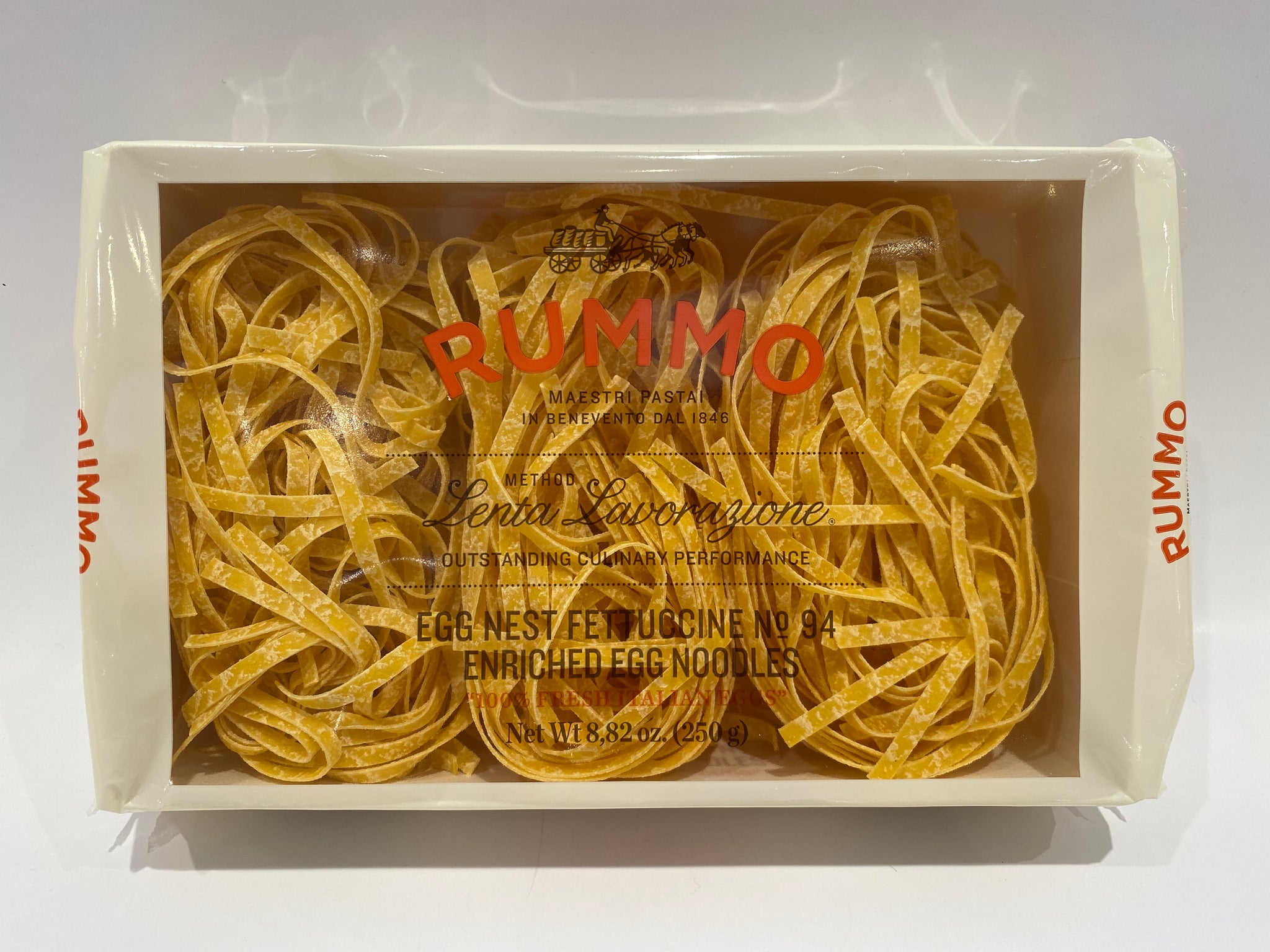 Rummo - Fettuccine Egg Nest #94 - Pasta - 250g ( oz) – Cerini Coffee &  Gifts