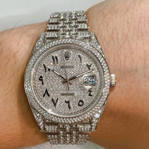 datejust 41 iced out