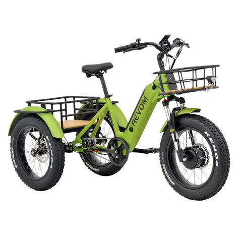 Revom Fat Tyre Electric Mountain Trike | Eco Bike Co