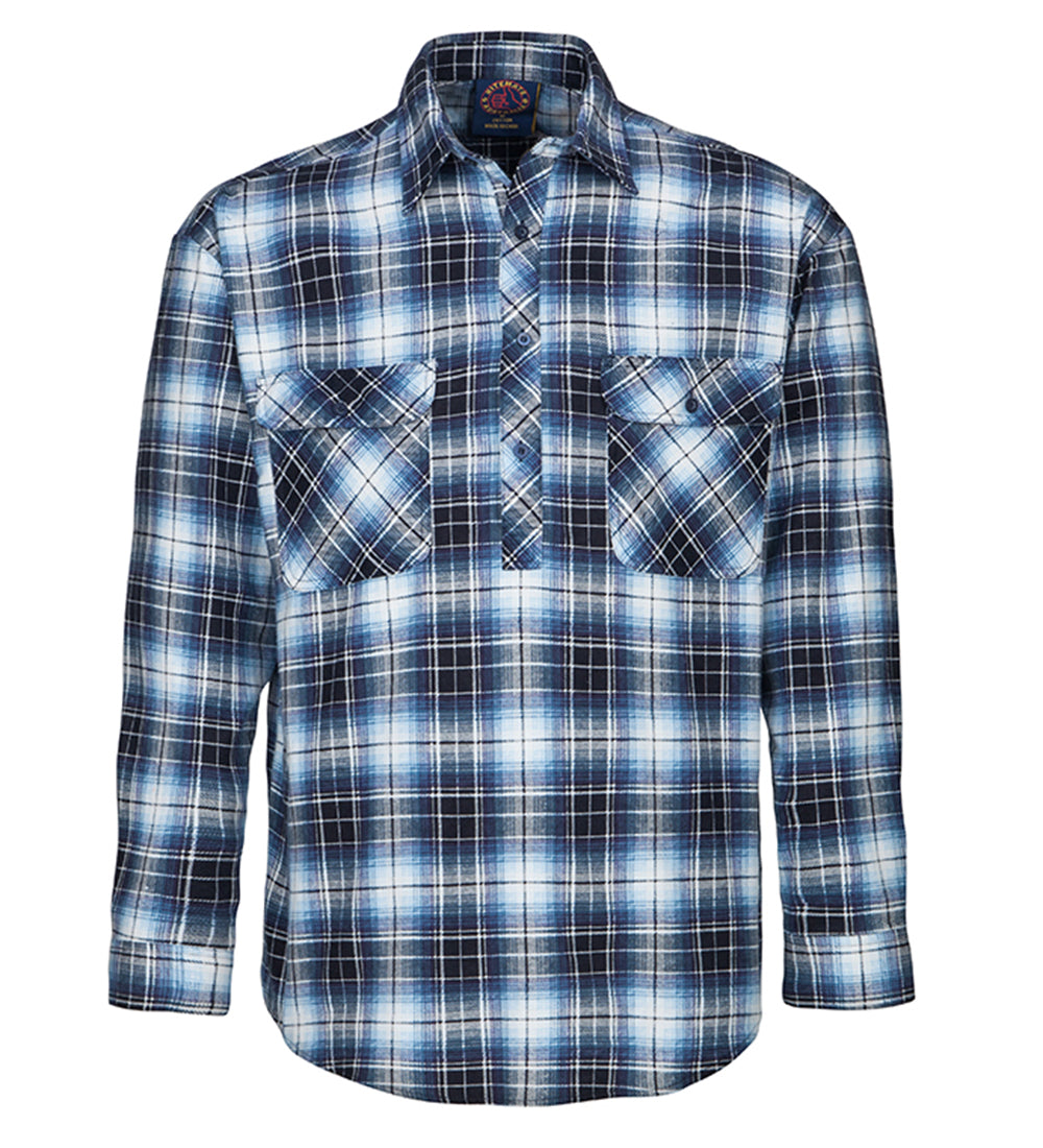 RiteMate Closed Front Flannelette Shirt RM123FCF - #1 Workwear Store