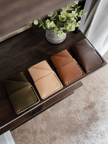 13-colors Buttero Leather Bifold Long Wallet Credit Card 