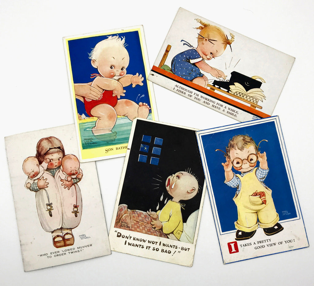 Collection of Mabel Lucie Attwell postcards